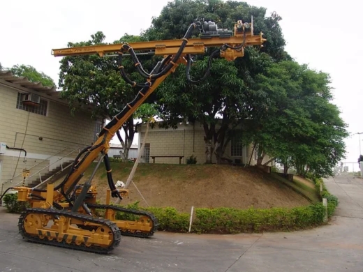 Carreta pneumática pw PWH-5500 boom extensivo para mineração